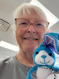 We found the blue bunny at Hancock's of Paducah and OMGeeze this store is  everything I dreamed it could be!!!! I MADE IT!!!