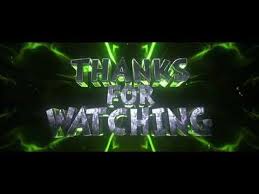 Thanks For Watching Outro Template Youtube Youtube Channel Art Video Design Youtube First Youtube Video Ideas