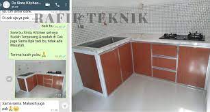 Check spelling or type a new query. Rivew Project Kitchen Set Aluminium Rafif Teknik