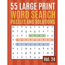 We did not find results for: Buy 55 Large Print Word Search Puzzles And Solutions Activity Book For Adults And Kids Word Search Puzzle Wordsearch Puzzle Books For Adults Seniors Find Words For Adults