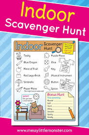 Printable Indoor Scavenger Hunt In 2020 Scavenger Hunt For Kids Scavenger Hunt Craft Activities For Kids