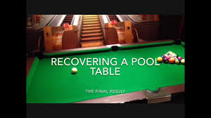 Not as hard as you might think… especially if you have even the most basic carpentry skills. How To Refelt A Pool Table Bed And Rails Youtube