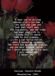 concrete blonde on tumblr more lyrics muse music music quotes