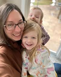 A group photo turned silly moment.