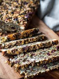 Loaded Nut And Seed Bread Steinalderbrod North Wild Kitchen Seed Bread Paleo Recipes Dessert Norwegian Bread Recipe