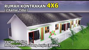 Seperti yang sudah dijelaskan sebelumnya, membangun rumah kontrakan membutuhkan modal sebagai contoh untuk membeli keperluan material bahan bangunan seperti semen, pasir, batu bata. Rumah Kontrakan 4x6 2 Kamar Youtube