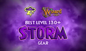 best storm gear level 130 wizard101 swordrolls blog