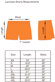 Size Charts For Products Projoy Sportswears And Apparel