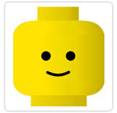 Smiley Minifig Head By Customize My Minifig Sticker By Chilleew Lego Faces Lego Head Free Lego