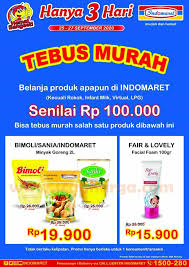Bisa bermanfaat dan berguna untuk anda yang akan berbelanja di lottemart pada akhir pekan minggu ini. Katalog Jsm Indomaret Tebus Murah Scanharga