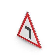 Road Sign Curve To The Left Png Images Psds For Download Pixelsquid S11339408b