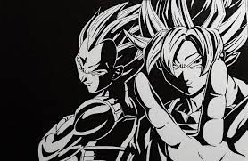 Goku And Vegeta From Dragon Ball Z Sketched By Supriti Misra Anime Dragon Ball Super Anime Dragon Ball Goku And Vegeta