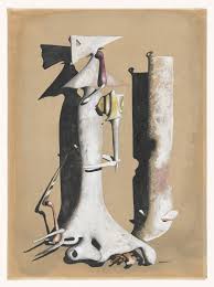 Then tanguy drops the bombshell about how he's taking a year off from his thesis. Yves Tanguy Untitled 1947 Moma