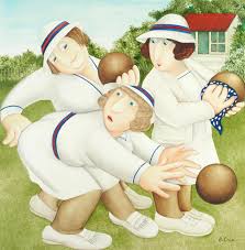 Cook is a british painter who . Female Artists In History Beryl Cook British Artist 1926 2008 Bowling 1978 Oil On Board 60 X 60 Cm 23 63 X 23 63 In Signed B Cook Lower Right Private Collection C