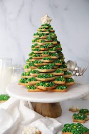 Frozen whipped topping, sugar cookies, lemon curd, chopped strawberries. How To Make A Christmas Cookie Tree Mom Loves Baking