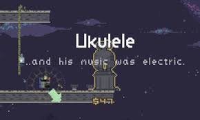 What Does The Ukelele Do Arqade 25% chance to fire chain lightning for 80% damage on up to 3 (+2 per stack) targets within 20m (+2m per stack).