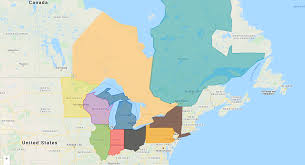 When the map was last updated. Pfas Around The Great Lakes Region Actions Taken In Each State Or Province And Standards Set If Any Great Lakes Now
