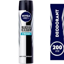 Deodorant koruması her ne kadar etkili olsa da bazı erkek deodorant tipleri giysi üzerinde rahatsız edici lekeler bırakır. Buy Nivea Men Black White Invisible Deodorant Fresh 200ml Online Lulu Hypermarket Ksa