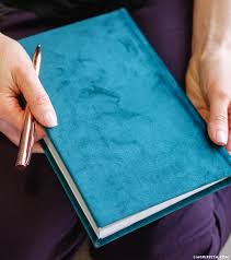 Close the book and fold the other side over the front. Make Your Own Velvet Book Cover