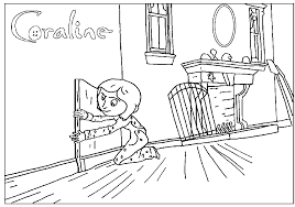 Free printable coraline coloring pages. Coraline 7 Coloring Page Free Printable Coloring Pages For Kids