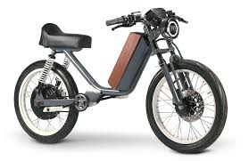 Retro Onyx Electric Mopeds Blur The Line Between E Bikes And Motorcycles Electric Moped Electric Motorbike Electric Bike