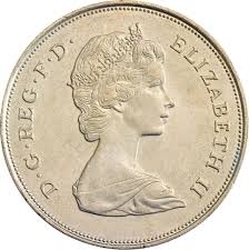 The queen spent her actual birthday meeting the crowds on a walkabout in windsor before attending a private the queen and the duke of edinburgh celebrated their 60th wedding anniversary on 20 november 2007. 25 New Pence Crown United Kingdom Great Britain 1972 Km 917 Coinbrothers Catalog