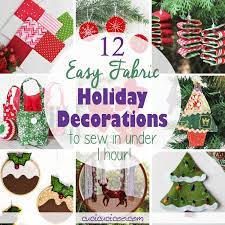 Check spelling or type a new query. 12 Easy Holiday Decorations To Sew In Under An Hour Cucicucicoo