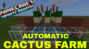 First you need to dig 3 blocks down and put a chest at the bottom with a hopper leading into the top of the chest. Minecraft Automatic Cactus Farm Mcpe Xbox Switch Bedrock Youtube
