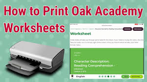 How To Print Oak Academy Worksheets Slides Youtube The synthetic uppers and eva footbeds hold up to wear and tear.