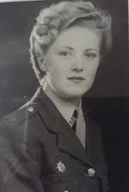Photo of my mother Olive Ball from Ramsey when she was in the ATS