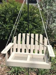 This white color bird feeder weights 1.3 lb. Porch Swing Bird Feeder Etsy In 2021 Porch Swing Small House Plants Bird Feeders