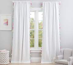 Shop at pottery barn for indoor and outdoor curtains, drapes and blackout curtains. Rainbow Tassel Blackout Curtain Panel Pottery Barn Kids