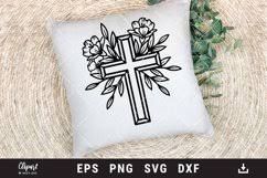 Maybe you would like to learn more about one of these? Flower Cross Svg Floral Easter Cross Svg Religious Svg 1204145 Cut Files Design Bundles