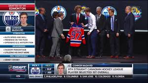The only exception was the team's fifth round pick, acquired when they traded daniel briere to colorado for p.a. 2015 Nhl Draft 1 Overall Pick Connor Mcdavid Edmonton Oilers Youtube
