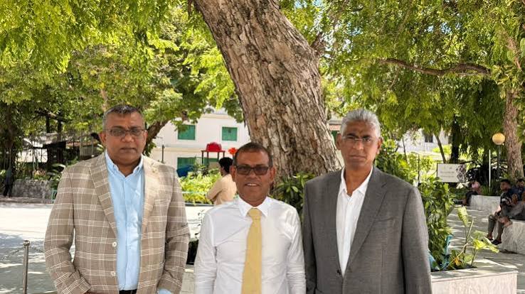Former Maldives President Mohamed Nasheed Pledges Support t