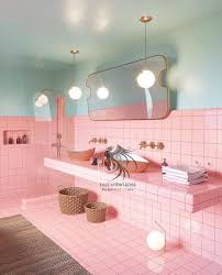 Pin Von Tarz Aydinlatma Auf Home Interior Rosa Fliesen Badezimmer Badezimmerideen Modernes Badezimmer