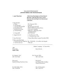 Soal ini disusun berdasarkan materi kimia kelas 10 sma kurikulum 2013 dan merujuk pada kompetensi dasar dn indikator yang telah dipelajari sampai ujian tengah semester(uts) dilaksanakan. Pdf Halaman Pengesahan Efektivitas Pembelajaran Kimia Kelas X Semester I Sma Swadhipa Natar Melalui Aldo Gogo Academia Edu