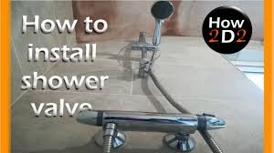 Maybe you would like to learn more about one of these? How To Install Thermostatic Shower Valve And Fit The Rail Fittings Triton Shower Mixer Youtube