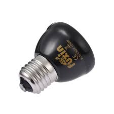 Hot 25w 50w 75w 100w E27 Pet Heating Lamp Black Infrared Ceramic Emitter Heat Light Bulb Pet Brooder Reptile Lamp 220 230v Black Lamps Light Bulb Pets