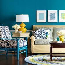 Decorating In Blue Yellow Decor Living Room Living Room Color Schemes Room Colors