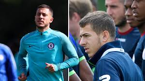 A great night to celebrate with my little bro @thorgan10 #belgianreddevils #family #brothers. Chelsea Transfer News Eden Hazard S Brother Kylian Set For Move As Contract Runs Down Goal Com