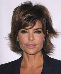 Lisa Rinna Longer Version Hairstyle Ash Brunette Hair Color Dark Blonde Highlights Hair Styles 2014