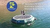 Rave's patented design has removed the heavy steel frame from the perimeter which. Rave Sports Aqua Jump Eclipse Water Trampolines Youtube