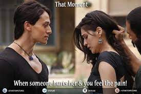 Pyaar Karna Itna Bhi Aasaan Nahi Chot Kisi Aur Ko Lage Toh Dard Aapko Hota Hai Bablu Dimpy Heropanti Famous Indian Actors Bollywood Couples Tiger Shroff