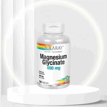 Solaray Magnesium Glycinate 400 mg | Healthy Rel in Pakistan | WellShop.pk