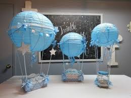 Baby Shower Series Project 5 Hot Air Balloon Centerpiece Youtube