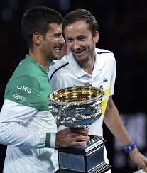 Novak djokovic in his semifinal victory over aslan karatsev.credit.dave hunt/epa. N7qwglgcxbvvm