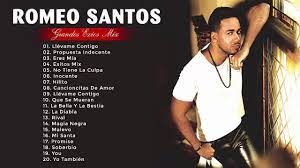 Bachatas Romanticas Nuevo 2019 Romeo Santos Super Exitos Mix Youtube Romeo Santos Bachata Youtube