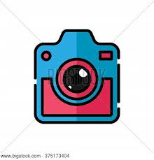 Camera icon design icon, camera, camera lens, rectangle png. Photo Camera Icon Vector Photo Free Trial Bigstock