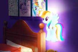 Mlp Spot Lite Room A Lite Rainbow Dash My Little Pony Bedroom Creative Lamps Rainbow Dash